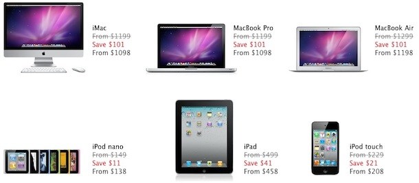 special discount sales for mac